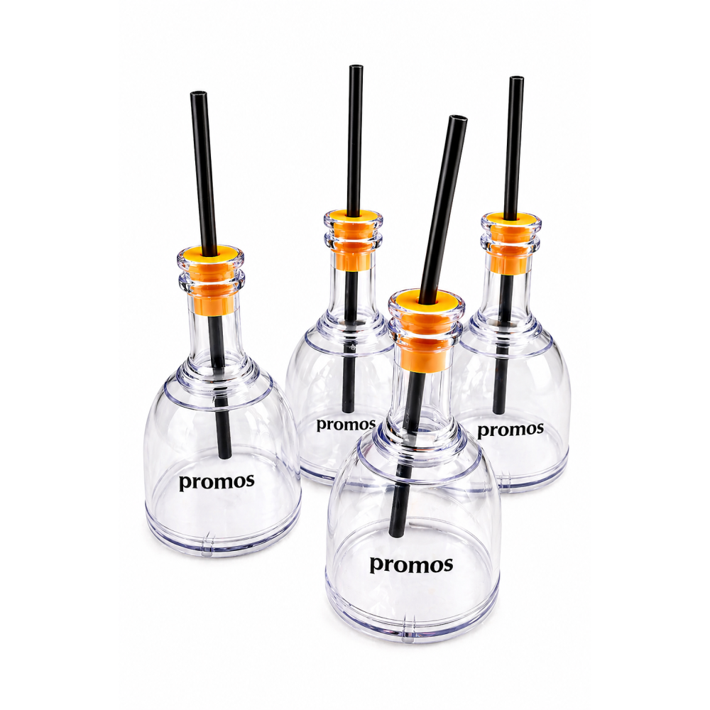 12 OZ Bottle Cup with Straw
