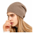 Cashmere Knit Beanie Hat