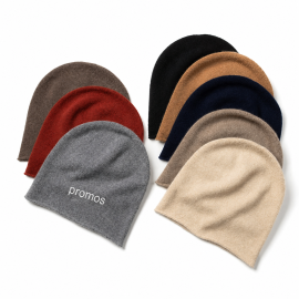 Cashmere Knit Beanie Hat