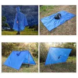 Reusable Multifunctional Adult Rain Poncho